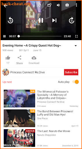 Anime Fanz Tube - Anime Stack screenshot