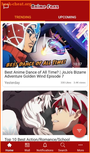Anime Fanz - Videos & Social App screenshot