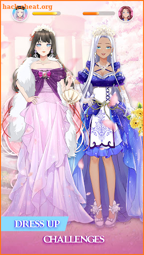 Anime Fashion Princess Dressup screenshot