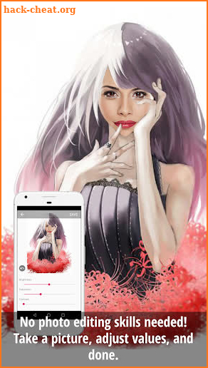 Anime Filter - Anime Face Swap & Face Changer App screenshot