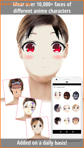 Anime Filter - Anime Face Swap & Face Changer App screenshot