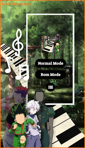 Anime Games Piano GonGon - Games Hunter x Hunter screenshot