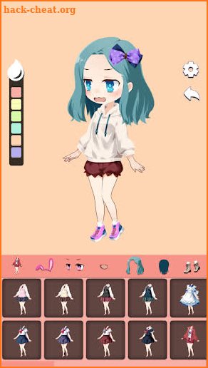 Anime Girl Dress Up screenshot