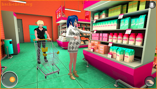 Anime Girl Pregnant Mother Simulator screenshot