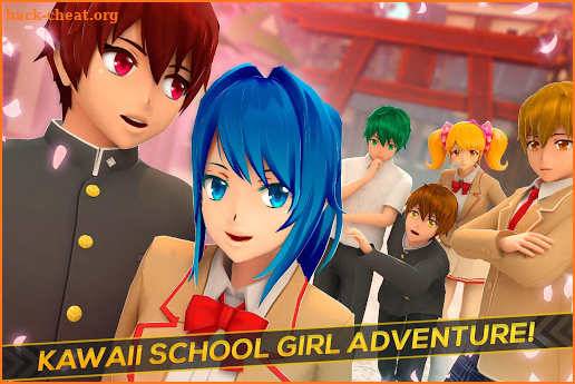 Anime Girl Run - Yandere Survival - Manga Love screenshot