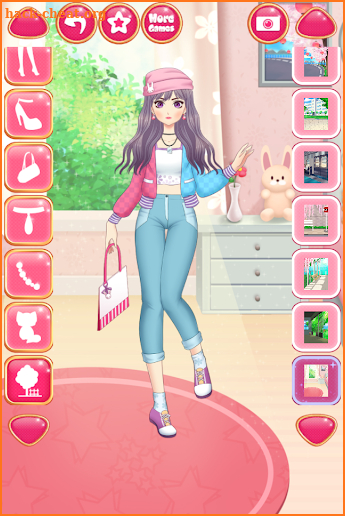 Anime Girls Fashion - Makeup & Dress up screenshot
