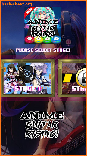 Anime Guitar Games screenshot
