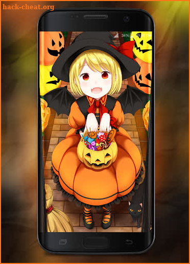 Anime Halloween Wallpaper screenshot