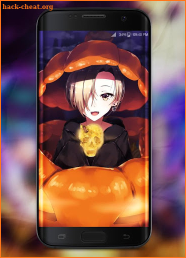 Anime Halloween Wallpaper screenshot