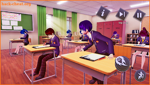 Anime High School Boy Life 3D screenshot