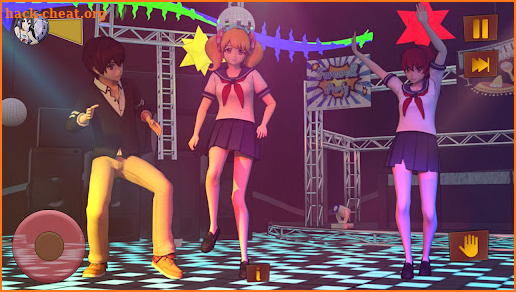 Anime High School Girl 3d Game screenshot