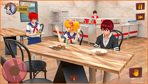 Anime High School Girl 3d Game screenshot