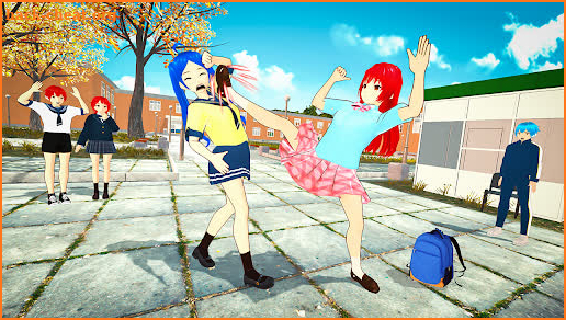 Anime High School Girl 3D Sim screenshot