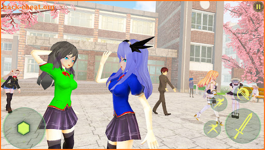 Anime High School Girl Fighter screenshot
