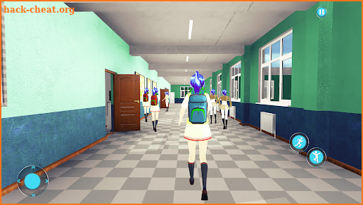 Anime High School Girl Game 3D screenshot