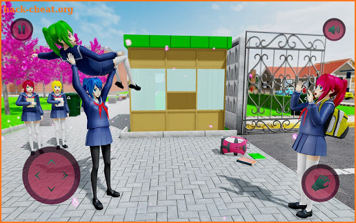 Anime High School Girl Yandere Gangster Games 2021 screenshot
