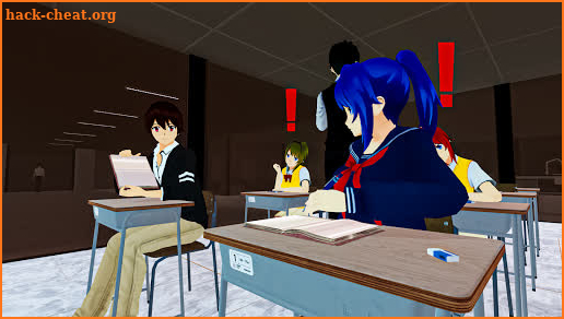 Anime High School Life Days Yandere Girl Simulator screenshot