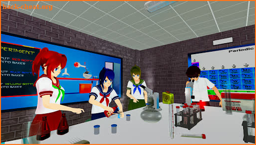 Anime High School Life Days Yandere Girl Simulator screenshot