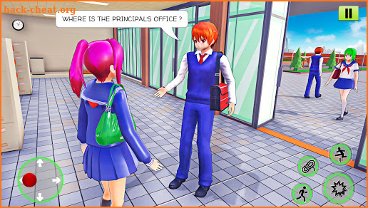 Anime High School Life Games screenshot