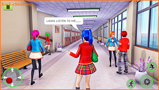 Anime High School Sakura Girl Life Simulator 2021 screenshot