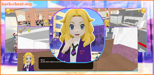 anime high school simulator 3D screenshot