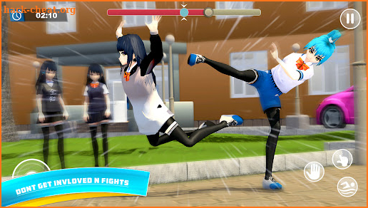 Anime High School Story Games screenshot