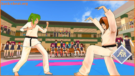 Anime High School Summer Sports Sakura School Life screenshot