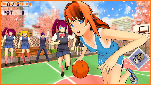 Anime High School Summer Sports Sakura School Life screenshot