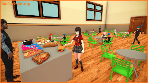 Anime High School YUMI Girl 3D screenshot
