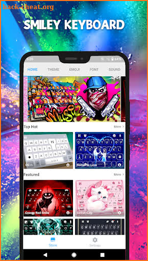 Anime Keyboard screenshot