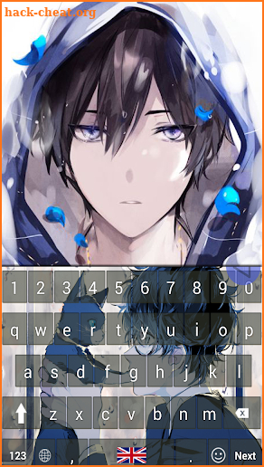 Anime Keyboard Theme screenshot
