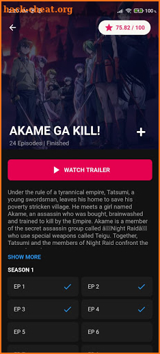 Anime Kunai | Best Anime App screenshot