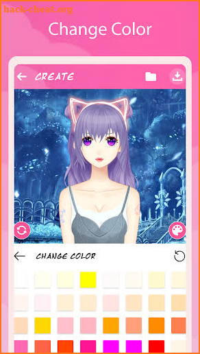 Anime Maker -  Creator Your Personal Avatar Face screenshot