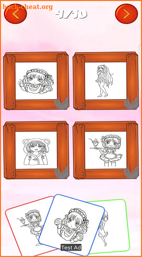 Anime Manga Coloring screenshot