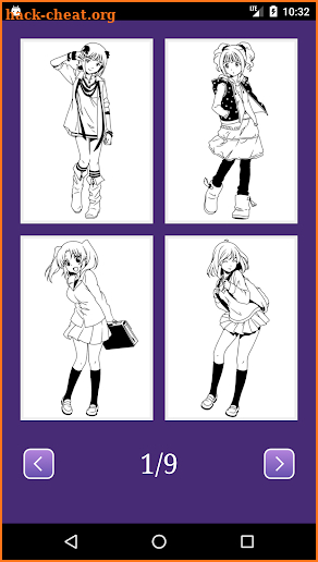 Anime Manga Coloring Book screenshot