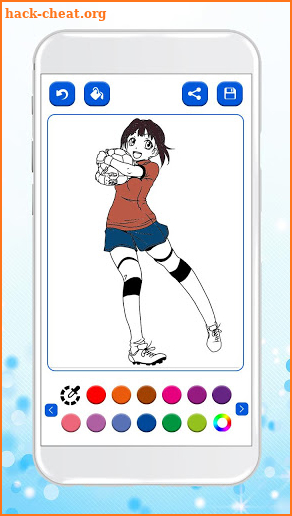 Anime Manga Coloring Pages screenshot