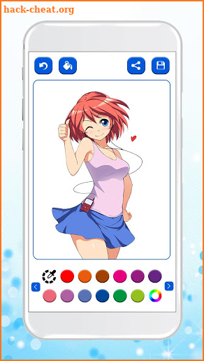 Anime Manga Coloring Pages screenshot