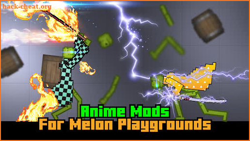 Anime mod for melon playground screenshot