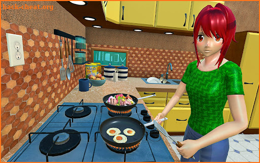 Anime Mother Family Virtual Mom Life Simulator 3D screenshot
