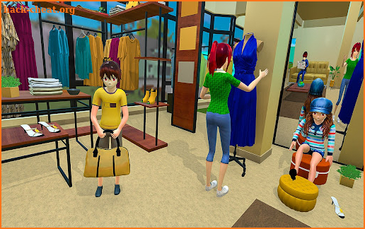 Anime Mother Family Virtual Mom Life Simulator 3D screenshot
