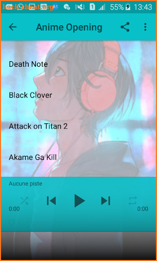 Anime Music Offline 2018 screenshot