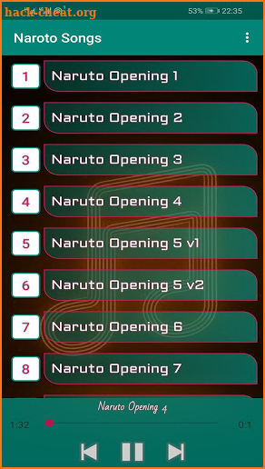 Anime Music Offline:Naroto Songs screenshot