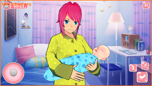 Anime Pregnant Mom Simulator 3D: Family Life Games screenshot