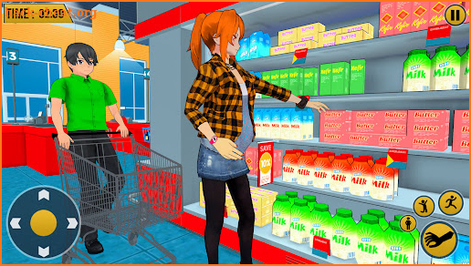 Anime Pregnant Mother Life: Pregnancy Simulator 3D screenshot