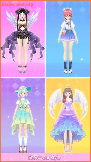 Anime Princess: Dress Up ASMR screenshot