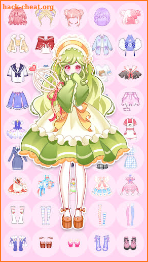 Anime Princess Dress Up Game screenshot