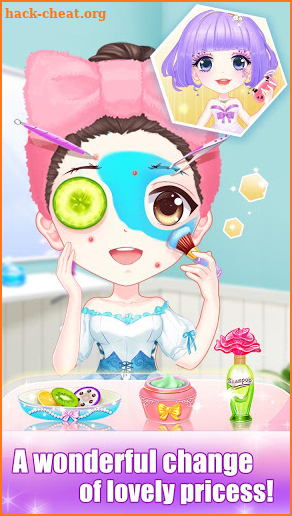 Anime Princess Makeup - Beauty in Fairytale screenshot