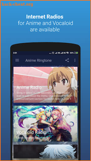 Anime Ringtone screenshot