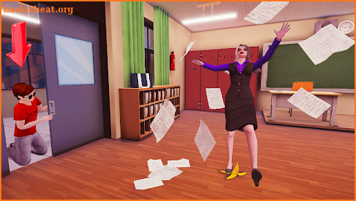 Anime Scary School Teacher 3D screenshot