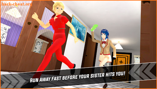 Anime Scary Siblings 3D: Sakura & Levi Pranks Game screenshot